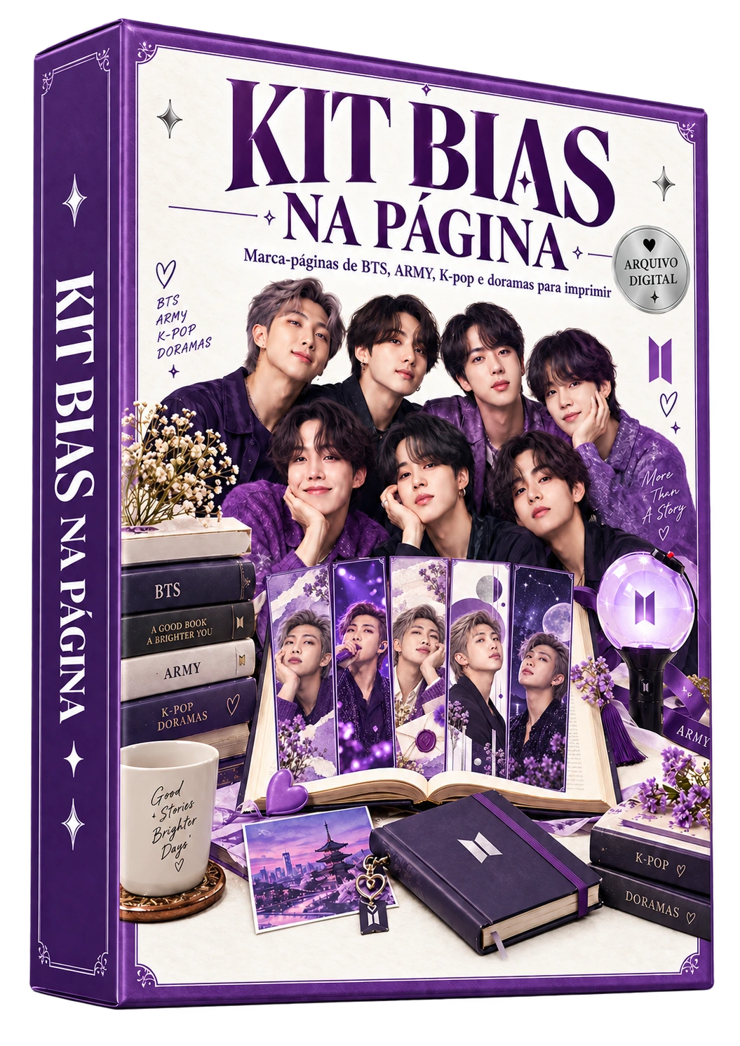 Box do Kit Bias na Página com marcadores reais